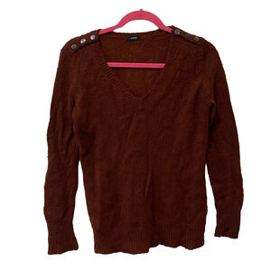 J. crew brown sweater, small 🔵